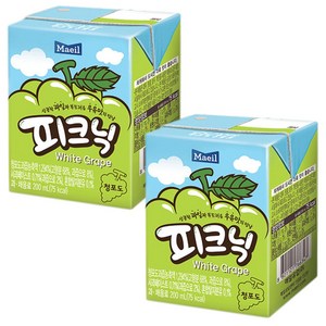 피크닉 청포도, 200ml, 24개