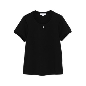 알렉산더맥퀸 로고 코튼 티셔츠, 블랙계열, Italy 44(KR 77)