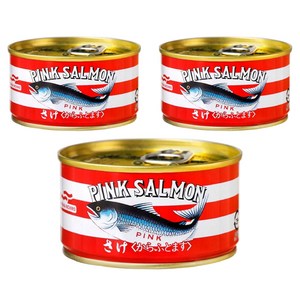 마루하니치로 연어 삶은 통조림, 180g, 3개
