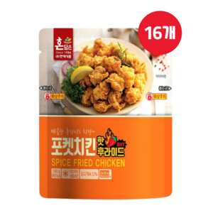 한맥 포켓치킨 핫후라이드 180g, 16개