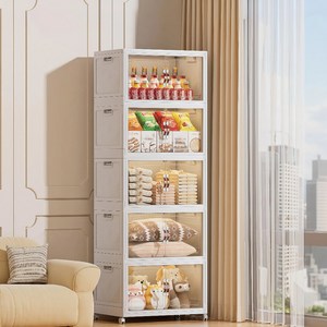 YEAAYE 대용량 리빙박스 가정용 다용도 이동식 폴딩 수납 정리함 JG202