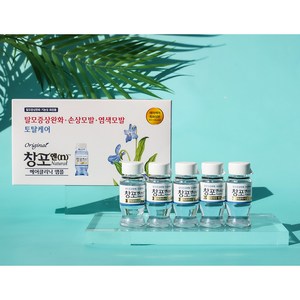 [중외제약] 창포엔 헤어클리닉 앰플 15ml 탈모 염색 손상모발 토탈케어/ 창포휴/ 빠른허브, 10개