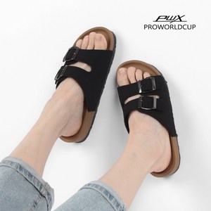 PWX 여름 버키2 남여공용 패션슬리퍼 버클타입 샌들 아쿠아 여름비치슬리퍼