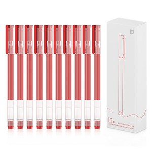 샤오미 중성펜 0.5mm 10개입 MJZXB02WC