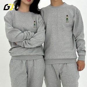 지엔제이 젠제후드 남여공용 맨투맨