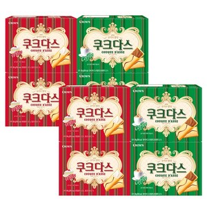 쿠크다스 2종 x 4p 세트, 1세트