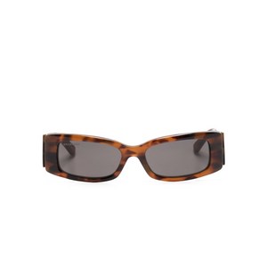 발렌시아가 직사각 프레임 선글라스