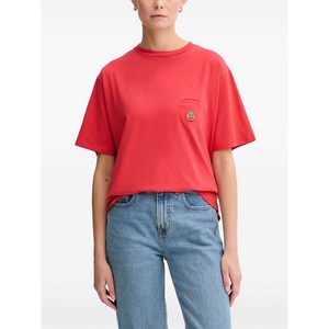 발리 포켓 장식 티셔츠, 레드계열, L(KR 77)