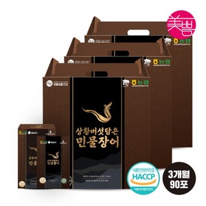 미쁨생활건강 상황버섯 담은 민물장어 건강즙 30p, 2.1L, 3개