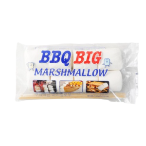 바베큐용 구워먹는 마시멜로우 꼬치포함 캠핑 야영 간식 마시멜로 꼬치, 165g, 1개