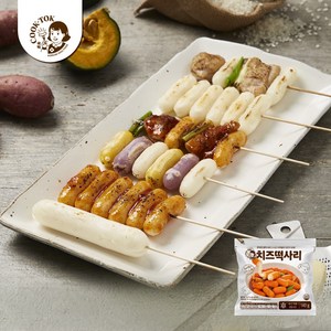 추억의 국민학교 떡볶이 국떡 치즈떡사리 140g, 1팩