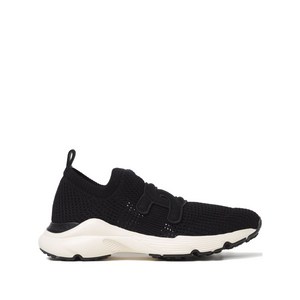 토즈 체인 패치 스니커즈, Europe 40(KR 270), 블랙계열