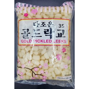 이엔골드락교3S 2.4kg X 6ea (1박스) *무료배송/ 이엔락교3S / 이엔봉지락교 / 이엔푸드골드락교3S / 이엔3S락교 / 이엔봉지락교 / 이엔다조은골드락교3S, 6개