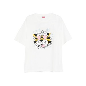 겐조 타이거 프린트 티셔츠, 화이트계열, Standard L(KR 105)