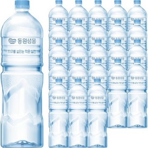 동원샘물 무라벨, 2L, 24개