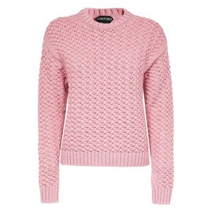 톰포드 크로셰 니트 스웨터, 핑크계열, Standard XS
