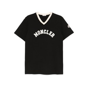 몽클레르 로고 프린트 티셔츠, 블랙계열, Standard L(KR 100-180)