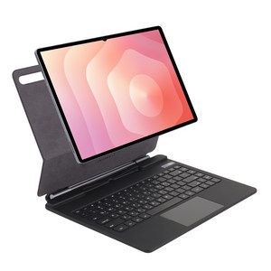 Allilio 갤럭시 탭 호환 블루투스 키보드 S8/9/10/11 울트라 북커버 S펜수납 터치패드 한글각인 매직키보드
