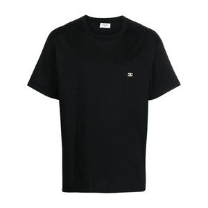 셀린느 로고 자수 티셔츠, 블랙계열, S(KR 95)