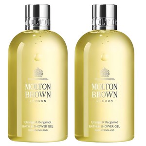 몰튼브라운 오렌지 & 베르가못 배쓰 샤워젤, 300ml, 2개