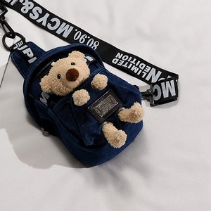 투니스 여성 스몰 데님 크로스백