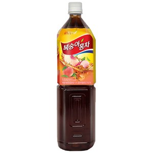 담터 액상 복숭아 홍차, 1.5L, 12개