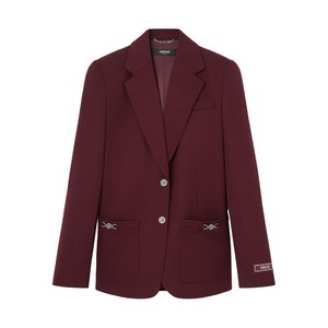 베르사체 메두사 디테일 포켓 블레이저, 레드계열, Italy 44(KR 77)