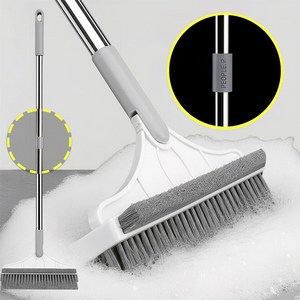 피플피 3in1 v자 화장실 욕실 바닥 청소솔, 연화이트, 1개