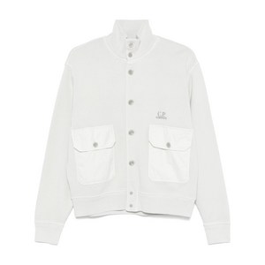 C.P.컴퍼니 사선 플리스 코튼 스웨트셔츠, 그레이계열, Standard M(KR 100)