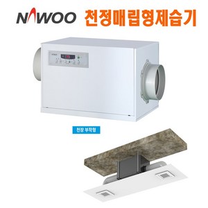 나우이엘 천정형제습기 NED-025C 40리터 산업용 영업장 사무실/HK, NED-025C(40리터-자연배수)