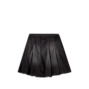디젤 플리츠 미니 스커트, 블랙계열, Denim size 28(KR 71-72)