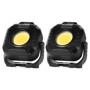 BLACKDOG 스타 코어 포켓 배터리형 캠핑 랜턴 CBD2550ZM016, 블랙, 2개