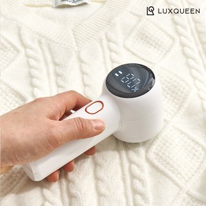 렉스퀸 린토 보풀제거기 대용량 충전식 LED