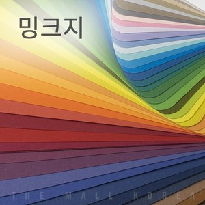 색상지 밍크지 120g 무료재단 고급용지 색상지 색지, 초록 (Sping Geen)