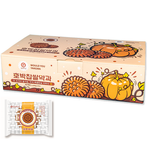달콤하면 약과지 우주 호박찹쌀약과, 40g, 40개