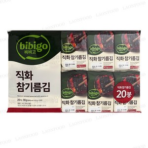 비비고 직화 참기름김, 90g, 1개