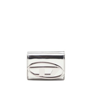 디젤 타원형 D 메탈릭 레더 지갑