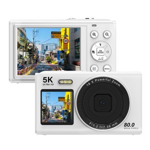 RUNHome 하이엔드 WiFi 디지털 카메라 8000W 픽셀 여행용 인생+128G메모리카드