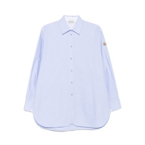 몽클레르 코튼 버튼 클로저 티셔츠, 블루계열, Standard M(KR 66)