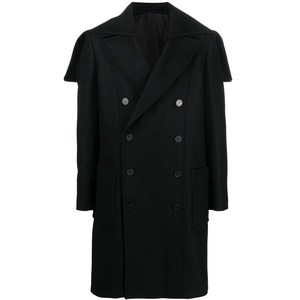 발망 발망 더블 브레스티드 울 코트, 블랙계열, Italy 54(KR 120)