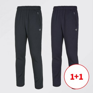 [이지바이] (1+1) 남성 겨울 뜨겁데이 장털 융털 기모 보온 빅사이즈 라이더 트레이닝 운동복 밴딩 바지