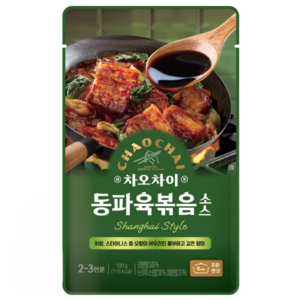 차오차이 동파육볶음 소스, 100g, 5개