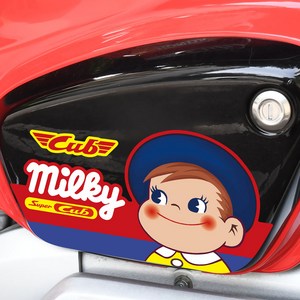 슈퍼커브 스티커 전용 사이드 바디 카울 튜닝, 30.고급헤라, 1개