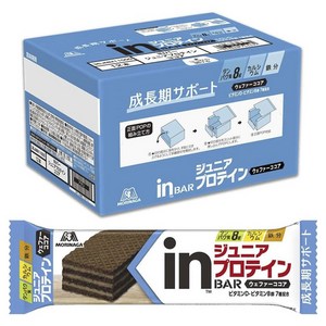 모리나가 인 주니어 프로틴 바 웨이퍼 코코아 12개입, 360g, 1개
