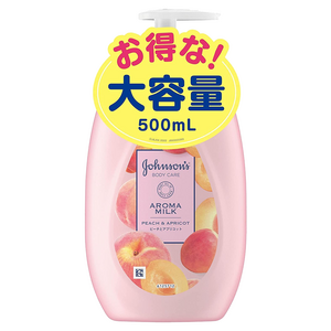 존슨즈 복숭아 살구향 대용량 바디로션 500ml, 1개