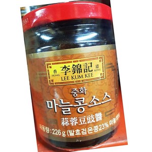 이금기 오뚜기 중화 마늘콩 소스, 226g, 12개
