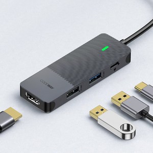 코드웨이 USB C타입 노트북 멀티허브