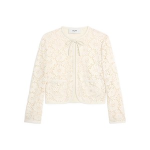 셀린느 플로럴 자수 재킷