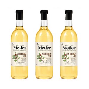 메티에 리치 바닐라 시럽, 750ml, 3개