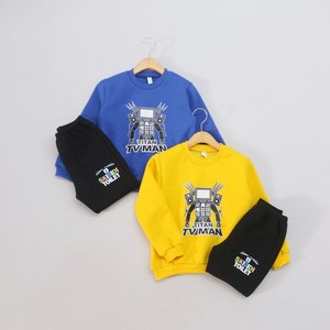 나인투베베 스키비디 토일렛 티비맨 겨울 기모 유아상하복